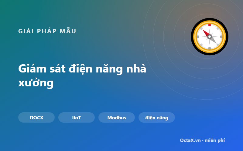 Pemantauan energi listrik pabrik